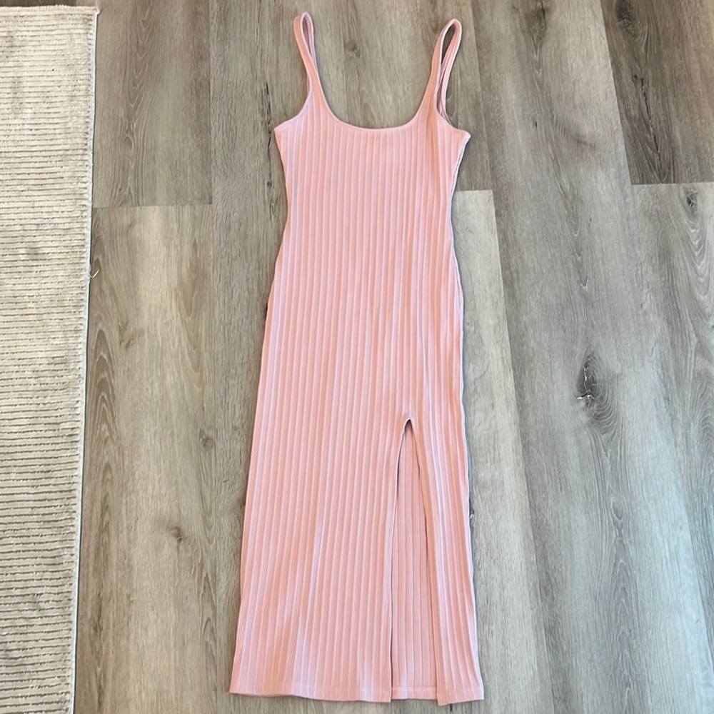 Privacy Please pink Kirra Midi Dress Sz S